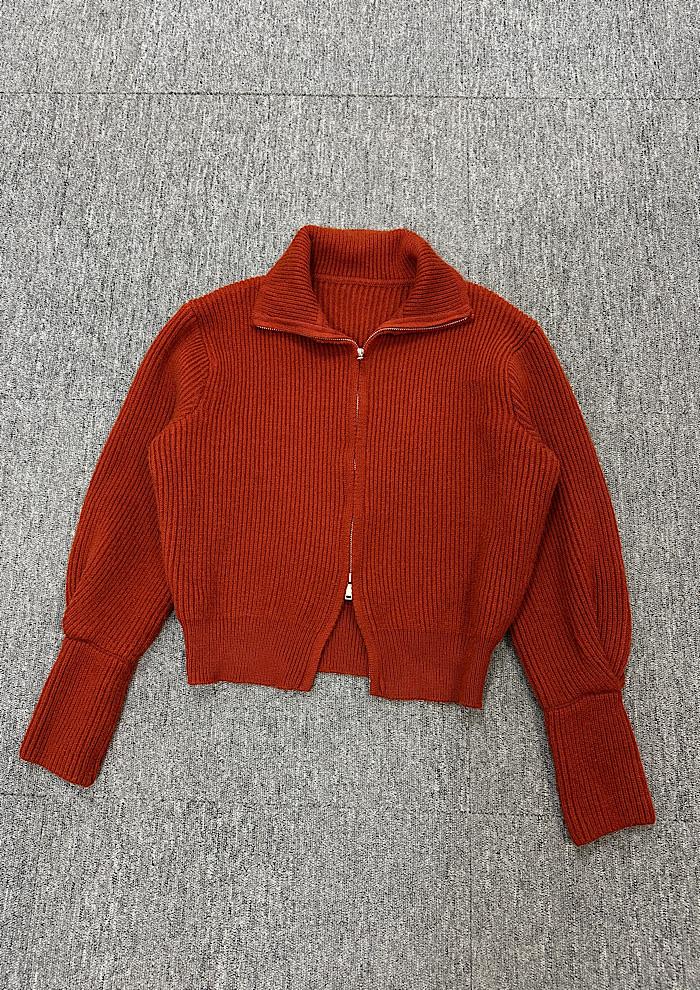 knit zip-up 2