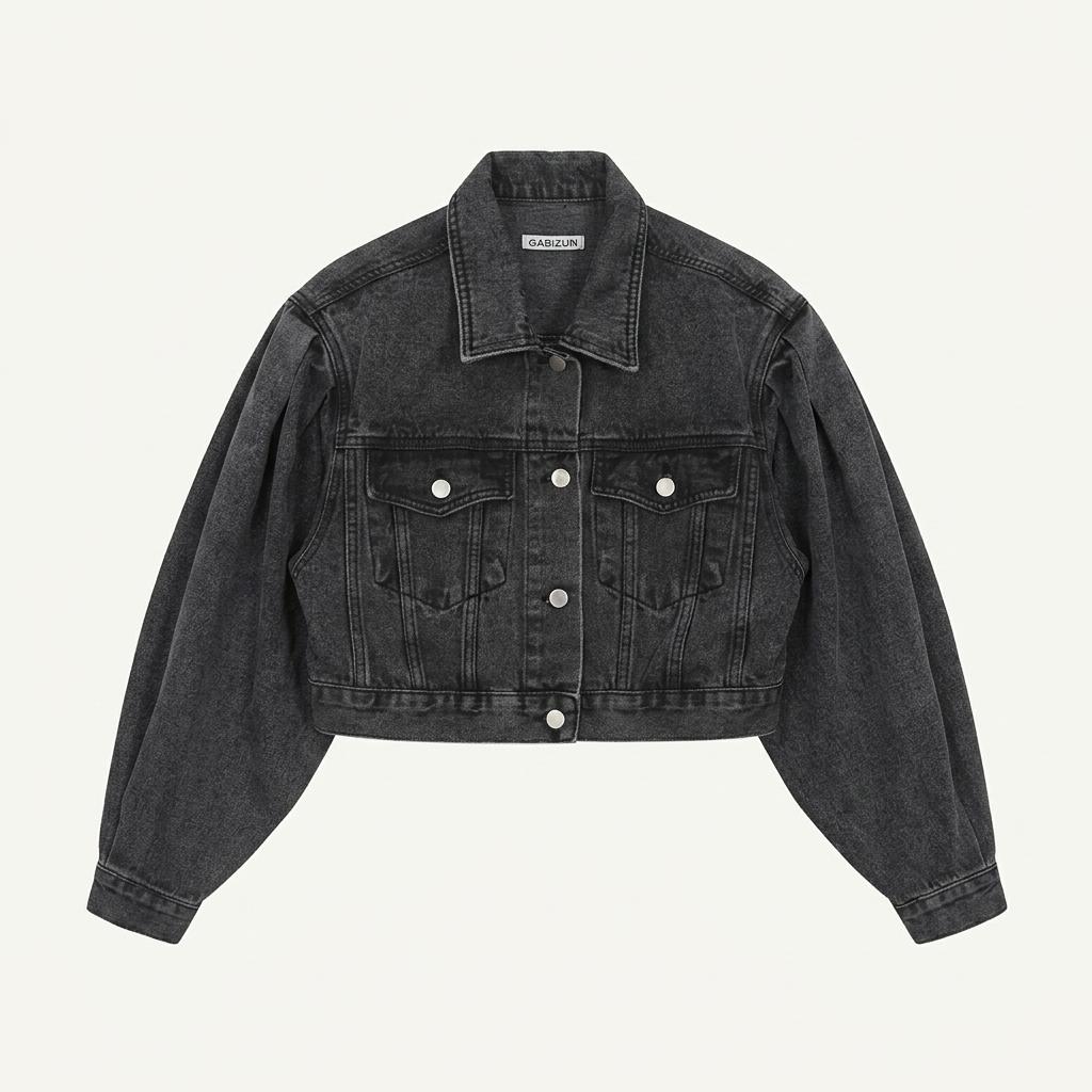 denim crop jacket 1