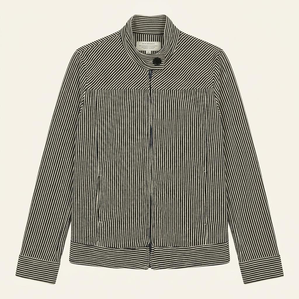 vintage denim zip-up 1