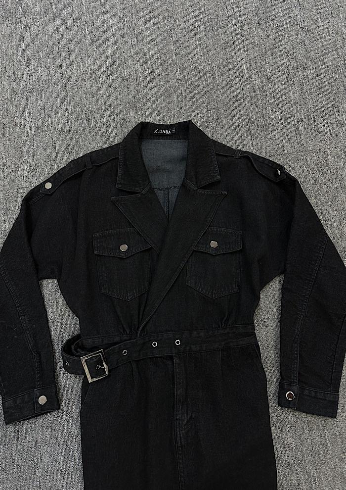denim dress (S) 3
