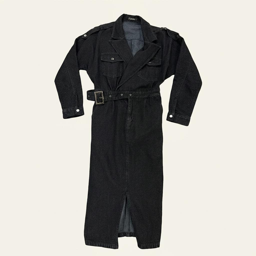 denim dress (S) 1