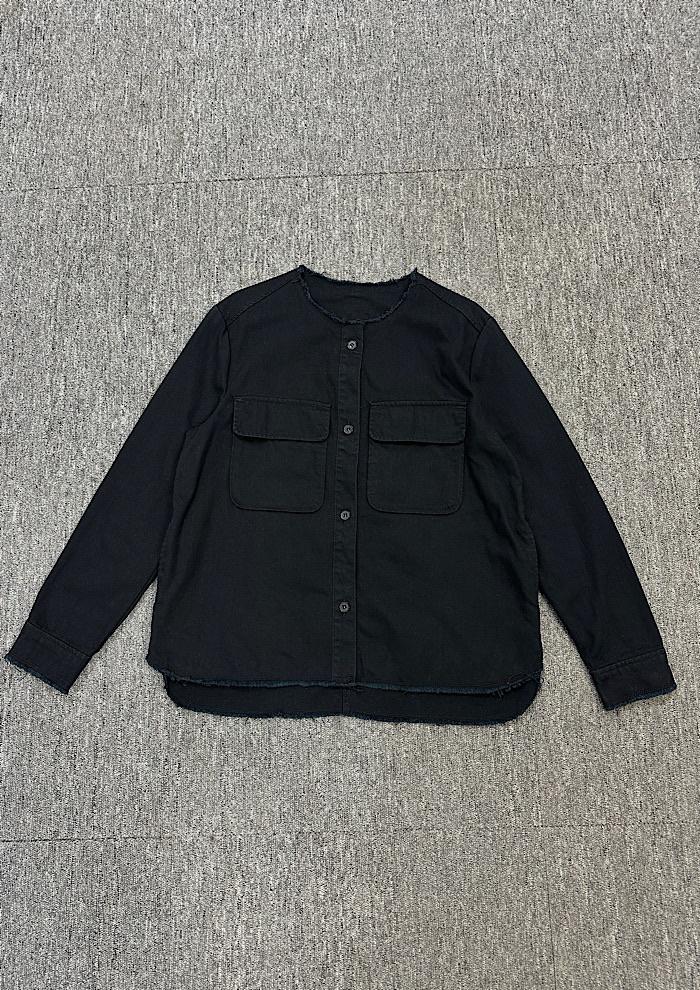 black denim jacket (M) 2