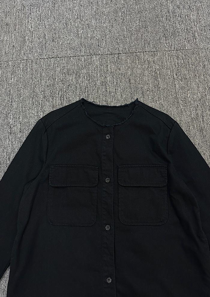 black denim jacket (M) 3