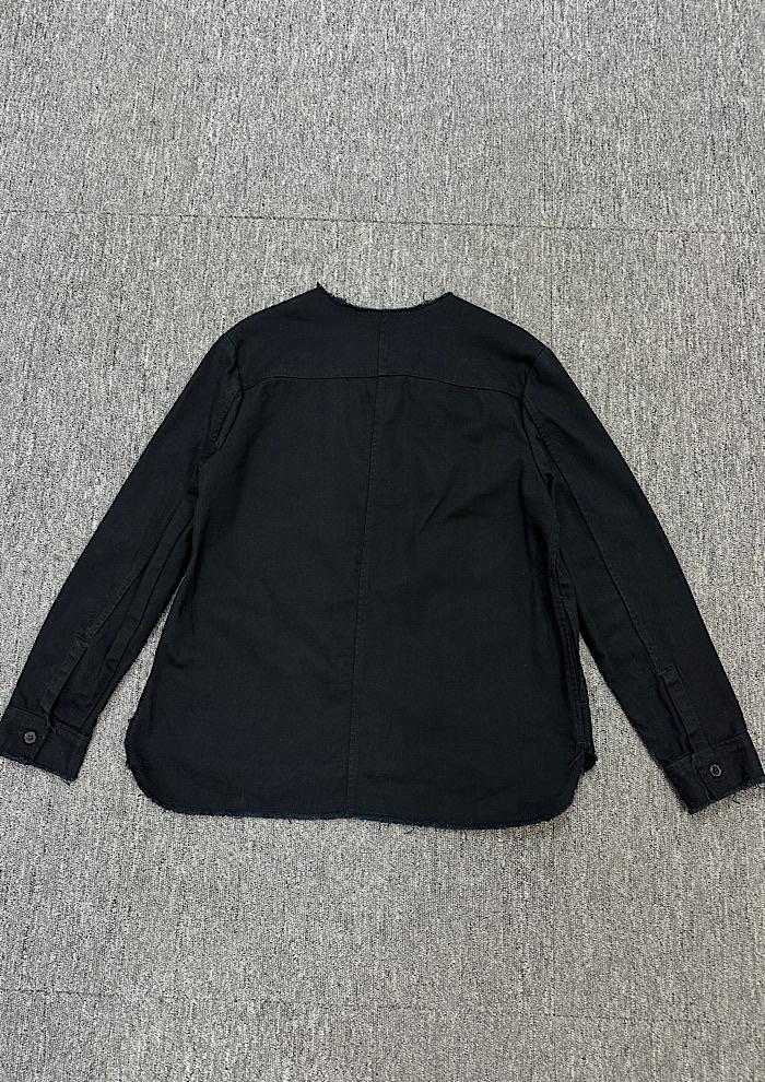black denim jacket (M) 4