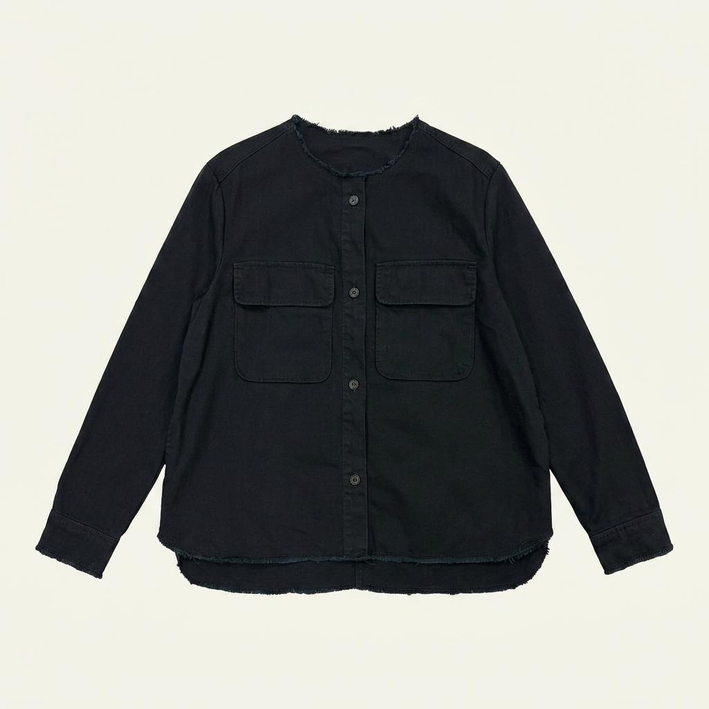 black denim jacket (M) 1