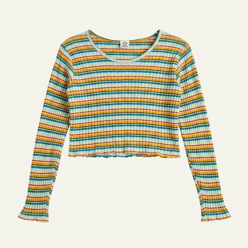 vintage crop t 1