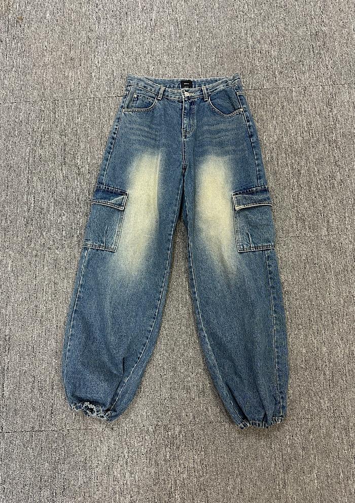denim cargo pants (30inch) 2