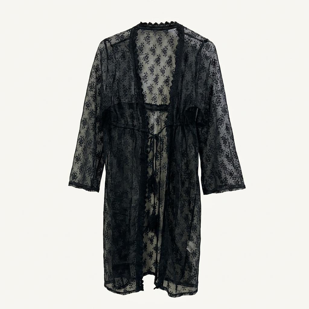 see through coat (M) 1