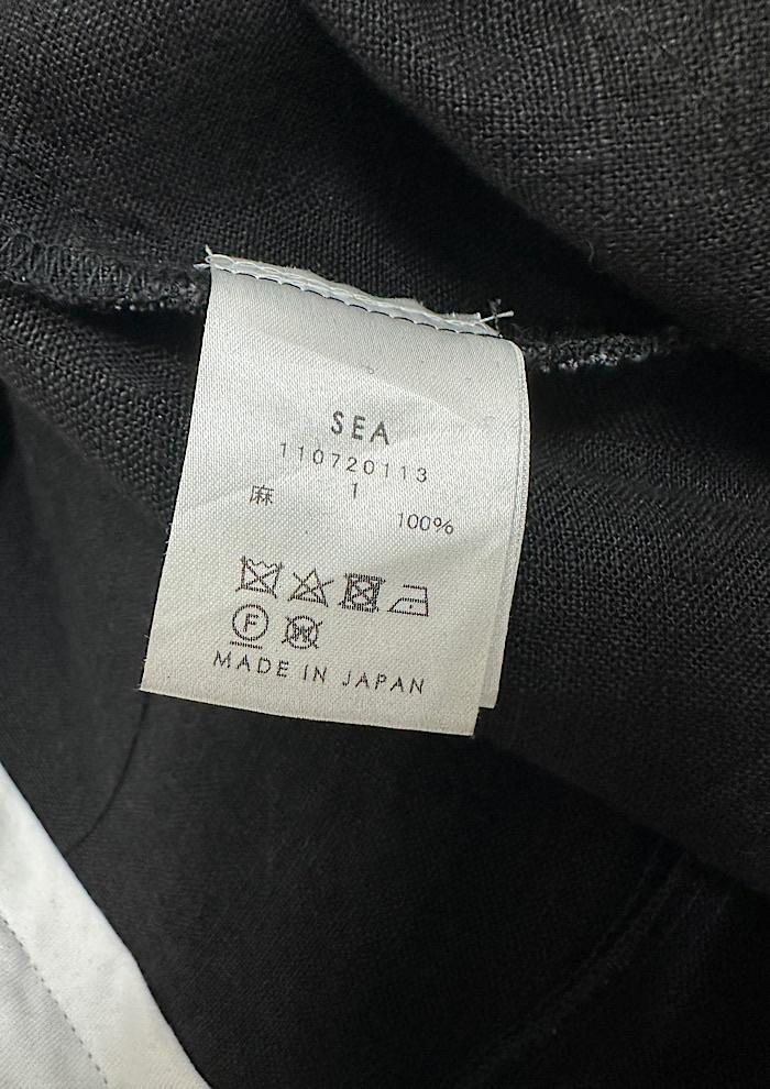 see linen 100% bootscut pants (27inch) 5