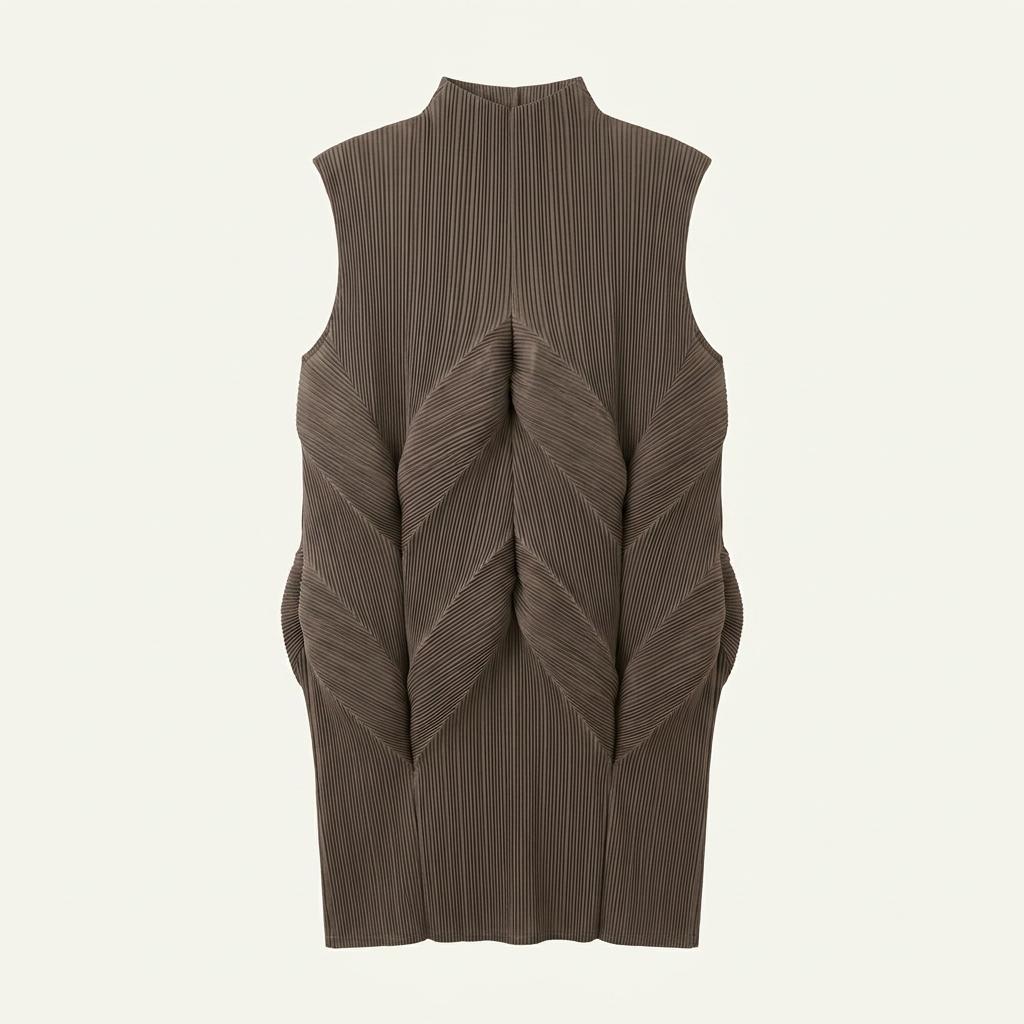 pleats dress 1
