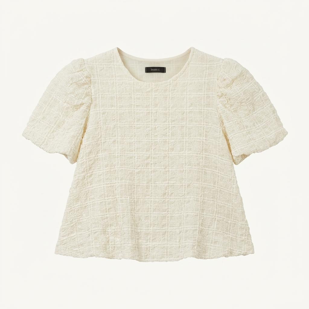 pleats blouse 1