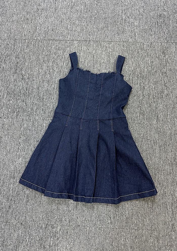 새상품 denim dress 3