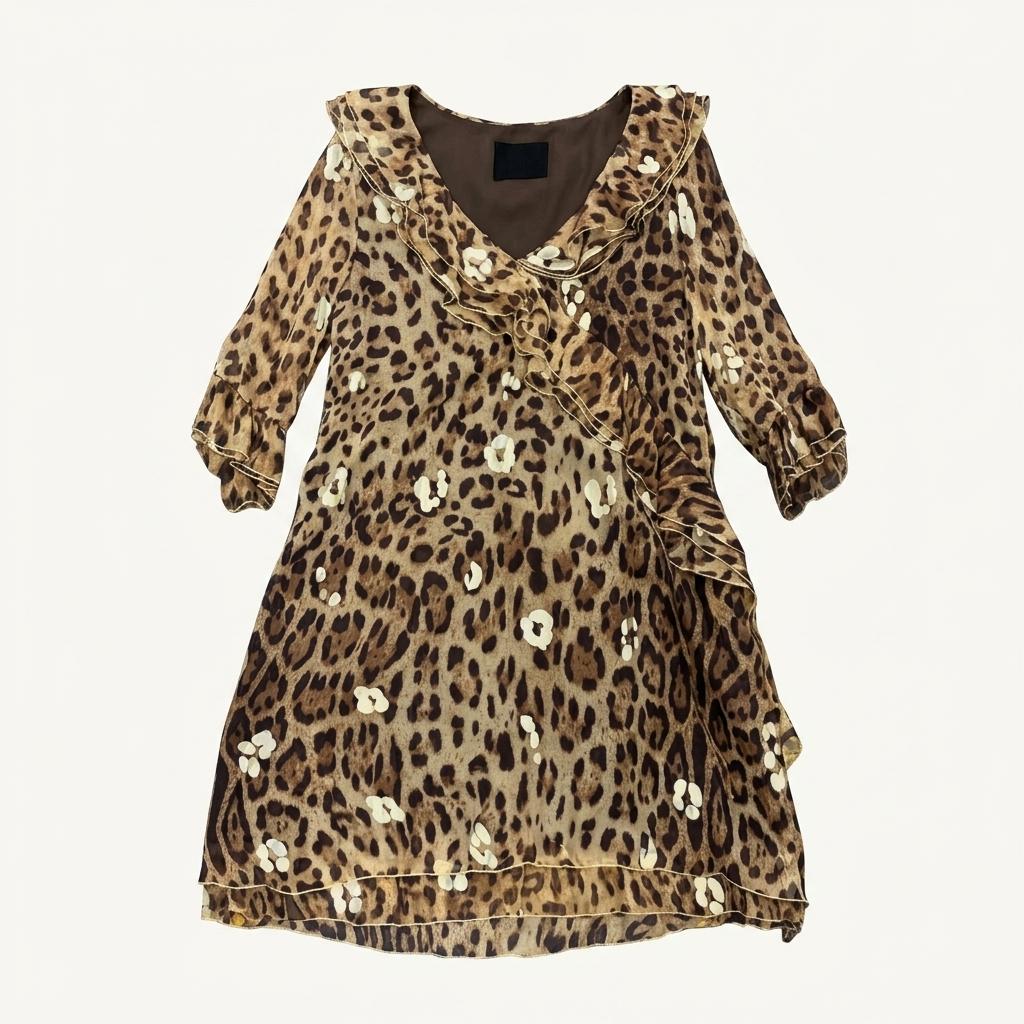 silk dress (M) 1