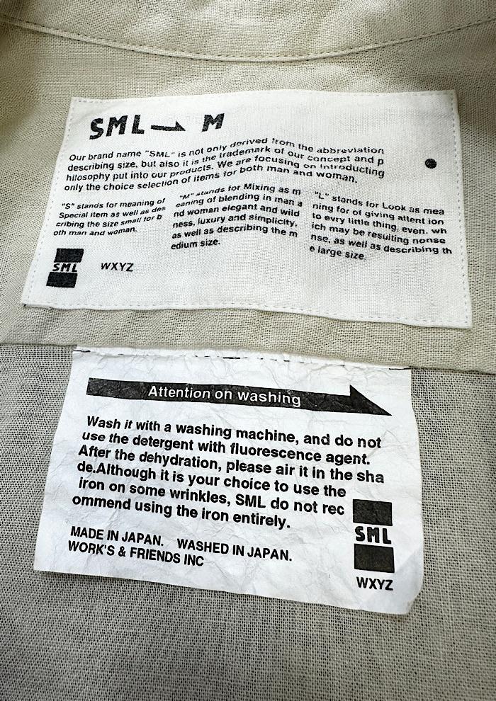 wxyz by yohji yamamoto linen  (M) 4