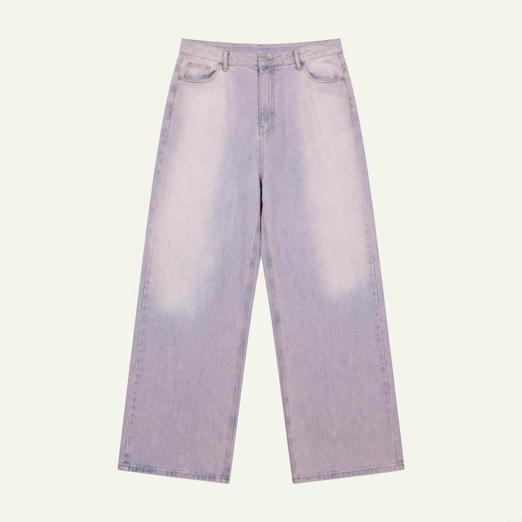 pink wide jeans (35inch) 1