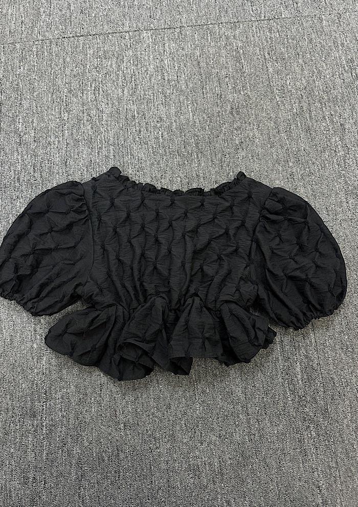 pleats crop blouse 4