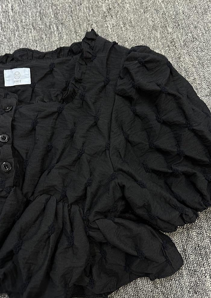 pleats crop blouse 3