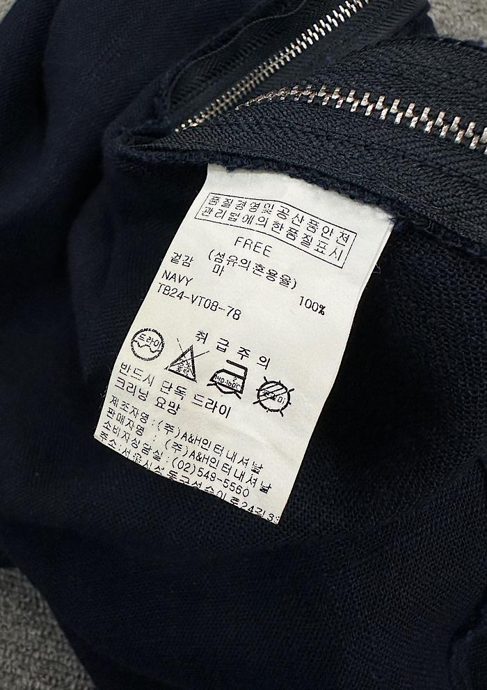 linen long vest 4