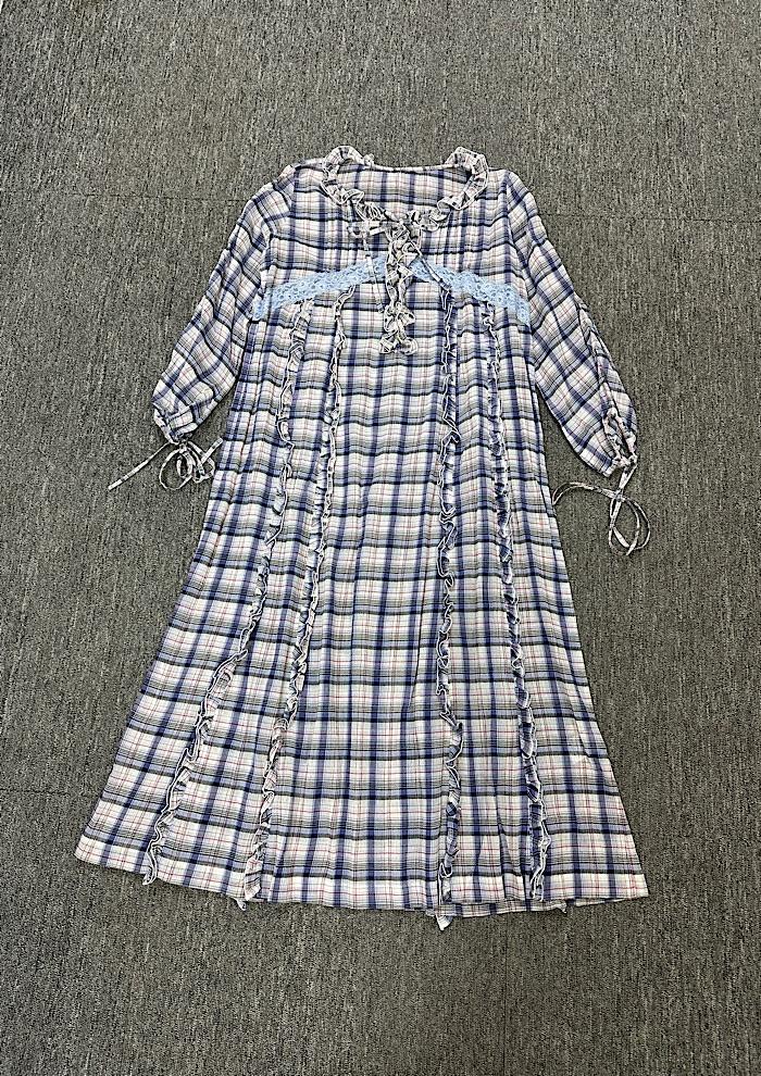 vintage long dress (XL) 2
