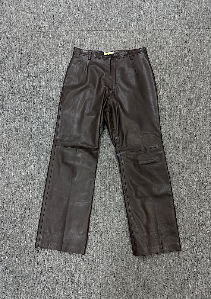 vintage leather pants (29inch) 2