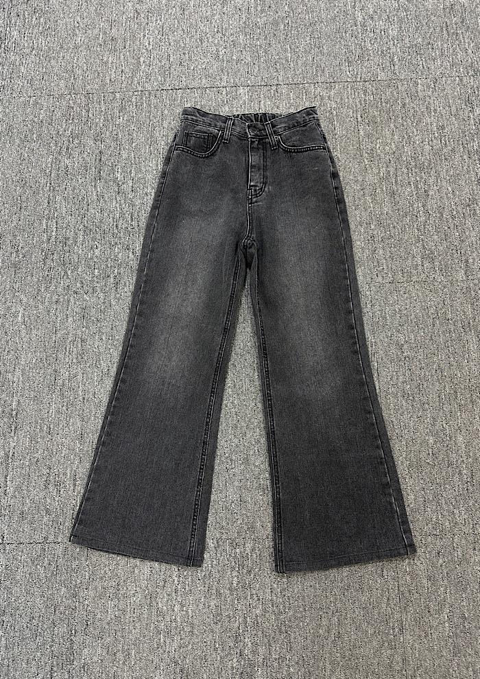 wide black jeans (26inch) 2
