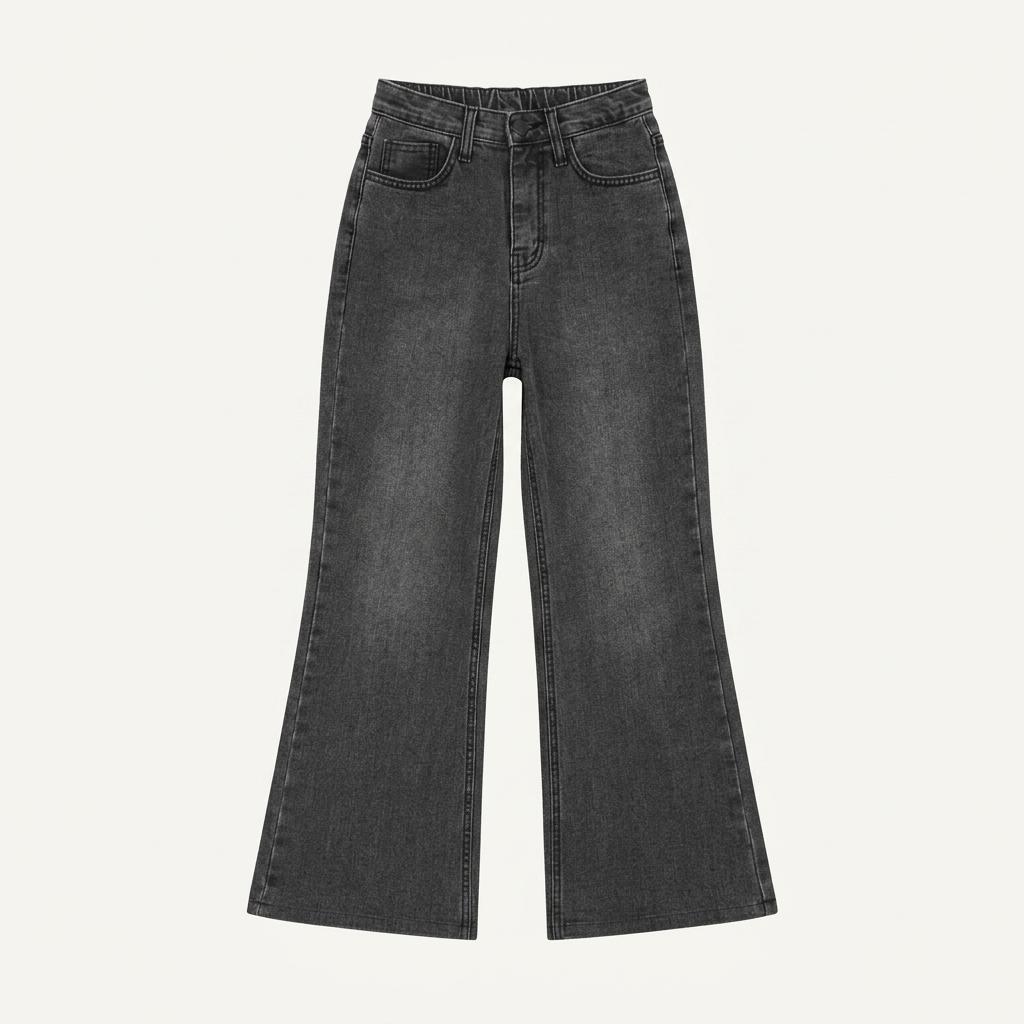 wide black jeans (26inch) 1