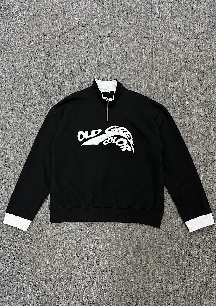 half zip-up sweatshirt 2