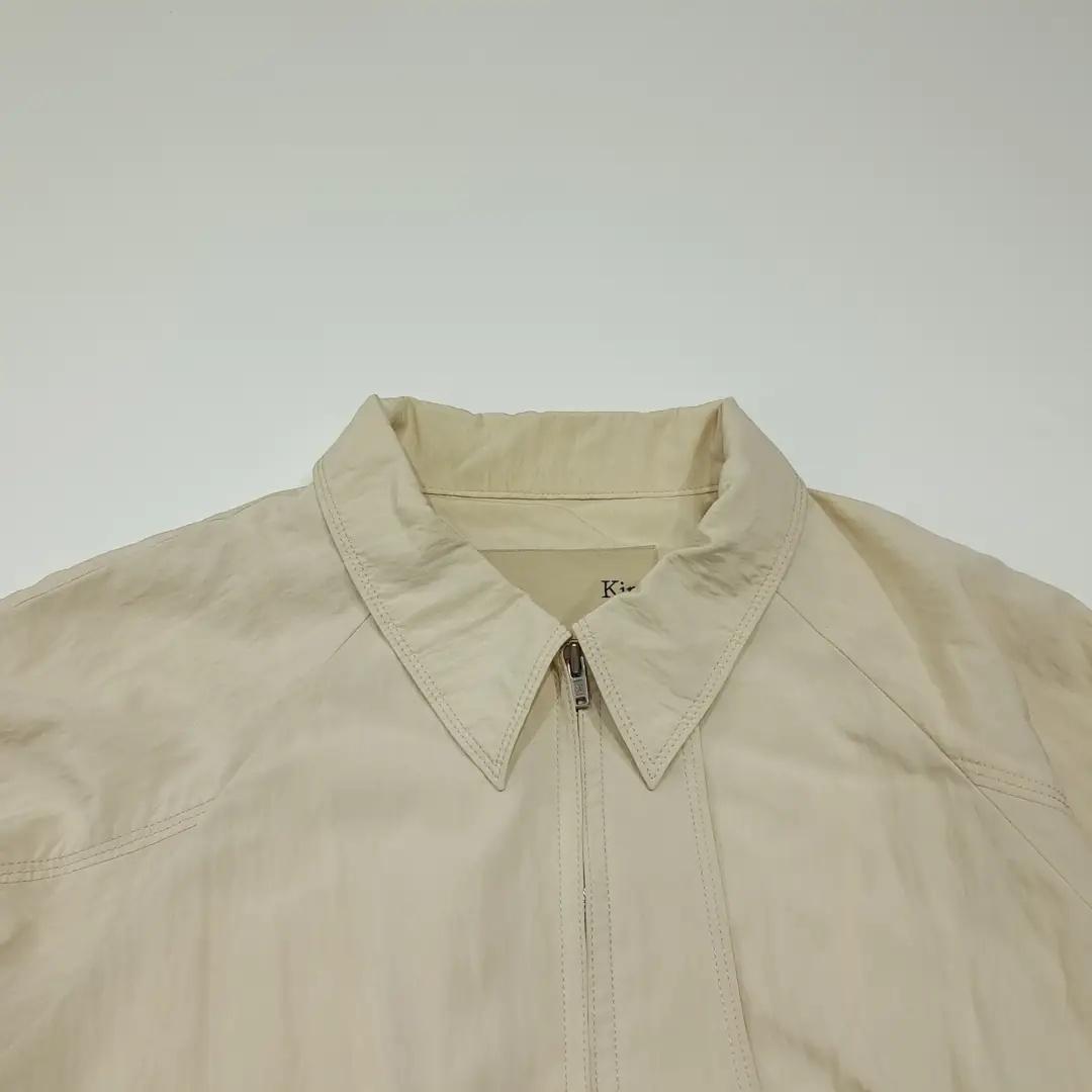 CK054 FREE 마땡킴 한국판  래글런 베이지 바람막이 자켓 3