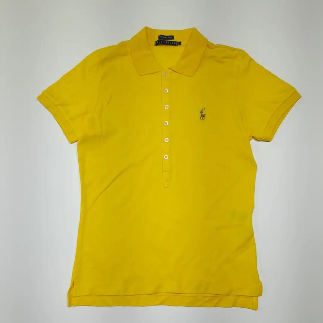 CK024 L 폴로 00s 일본판 멀티포니 옐로우반팔  티셔츠 2