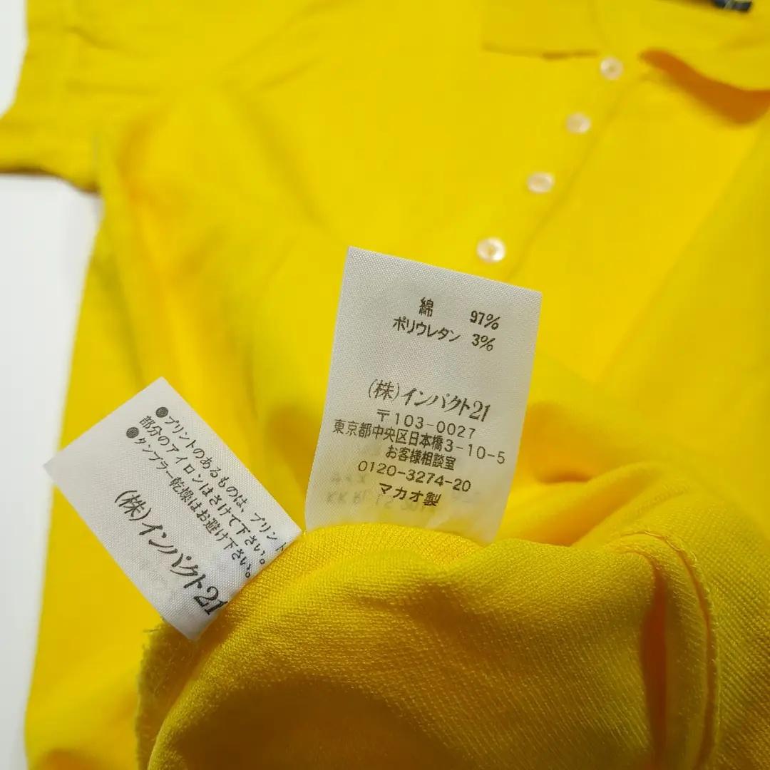 CK024 L 폴로 00s 일본판 멀티포니 옐로우반팔  티셔츠 8