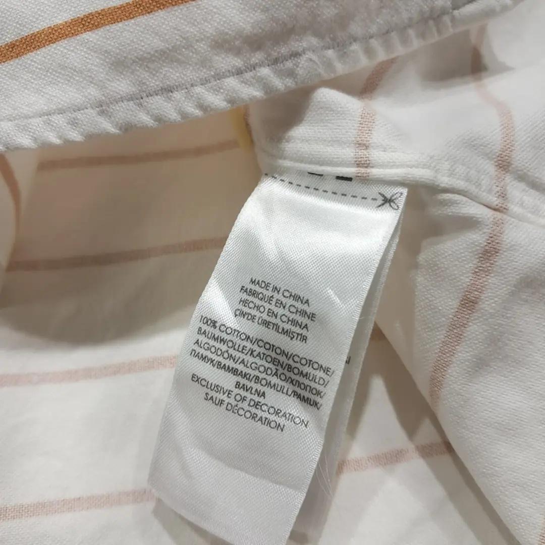 CK021 M 폴로 브라운 스트라이프 셔츠 남방 6