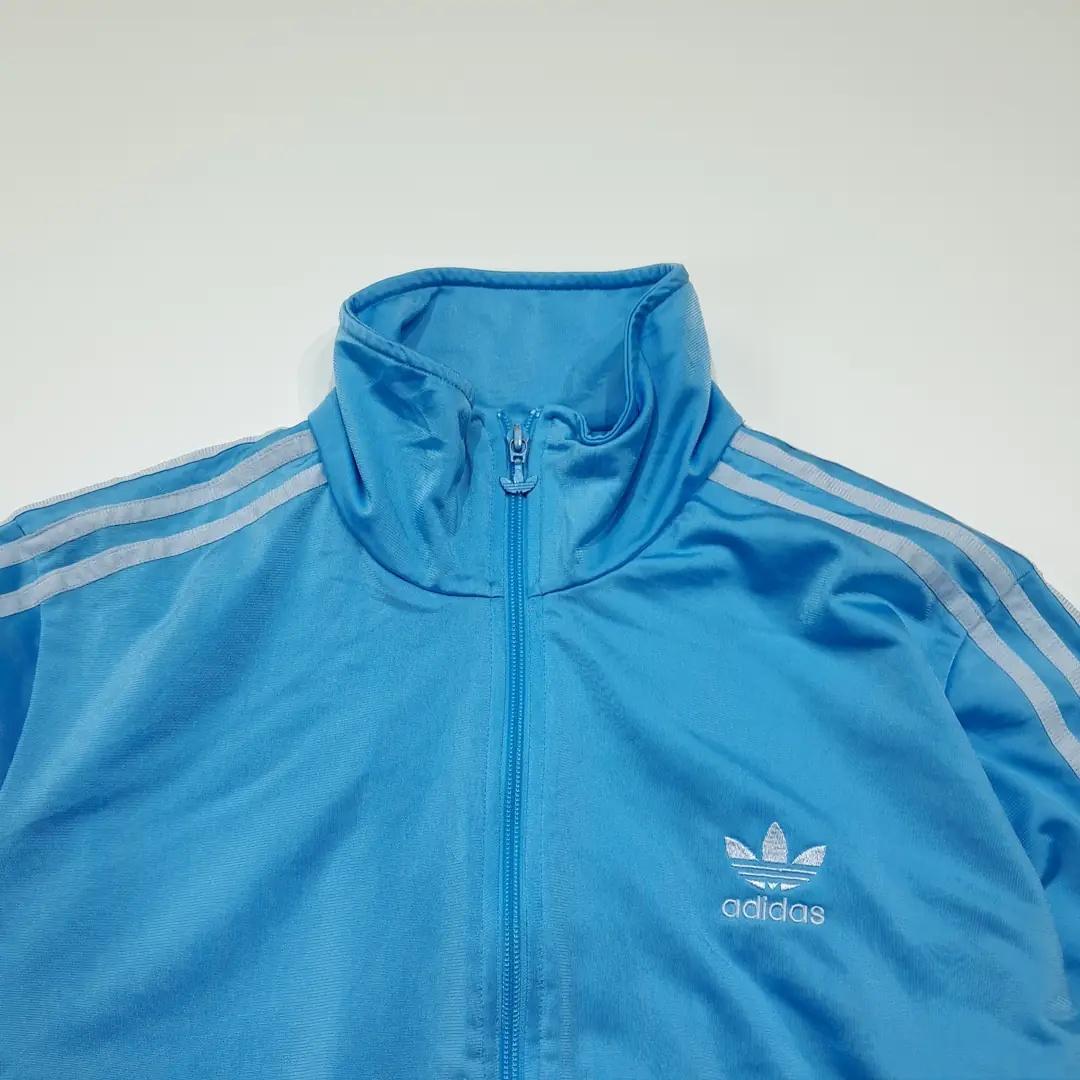 CL963 L 아디다스 90s 올드스쿨 빅트레포일 스카이블루 트랙자켓 3