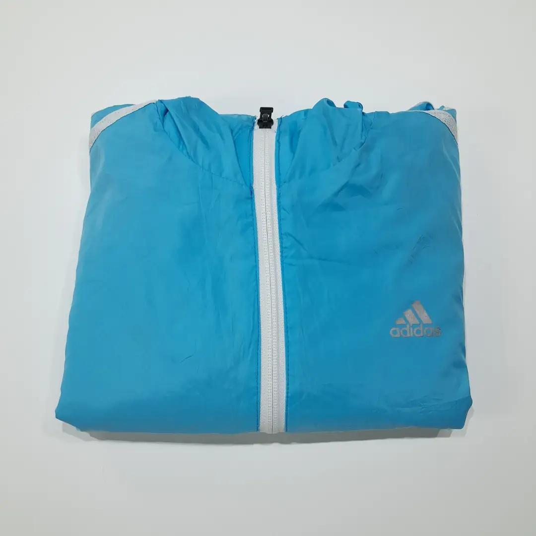 CL873 FREE 아디다스 00s 스카이블루 바람막이 크롭 자켓 7