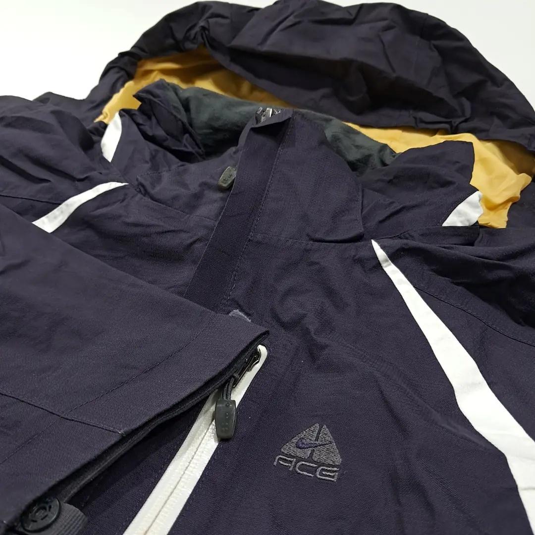 CL845 M 나이키 00s 테크니컬 ACG  네이비 바람막이 자켓 7