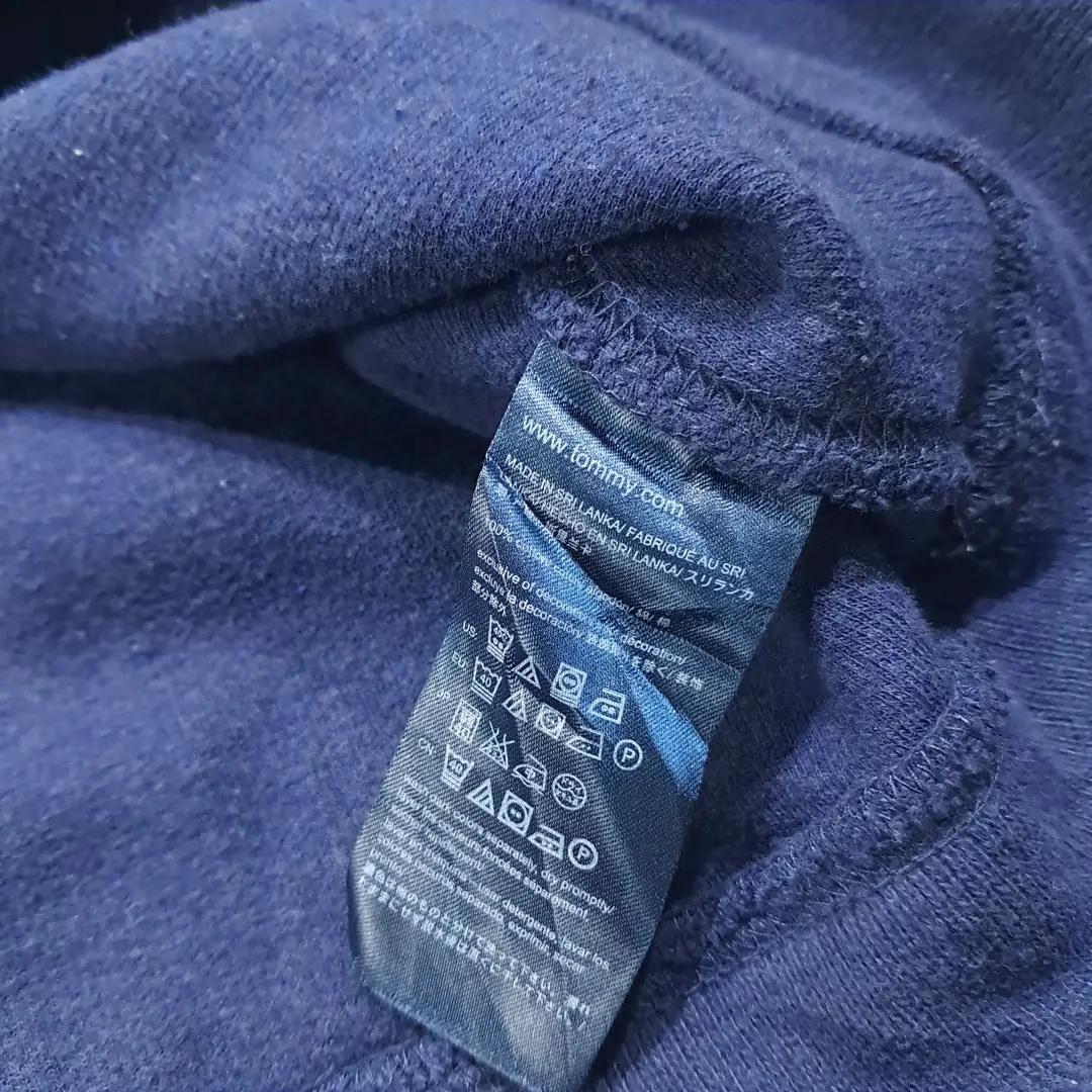 CL824 2XL 타미힐피거 00s 하프집업 네이비 니트 스웨터 7