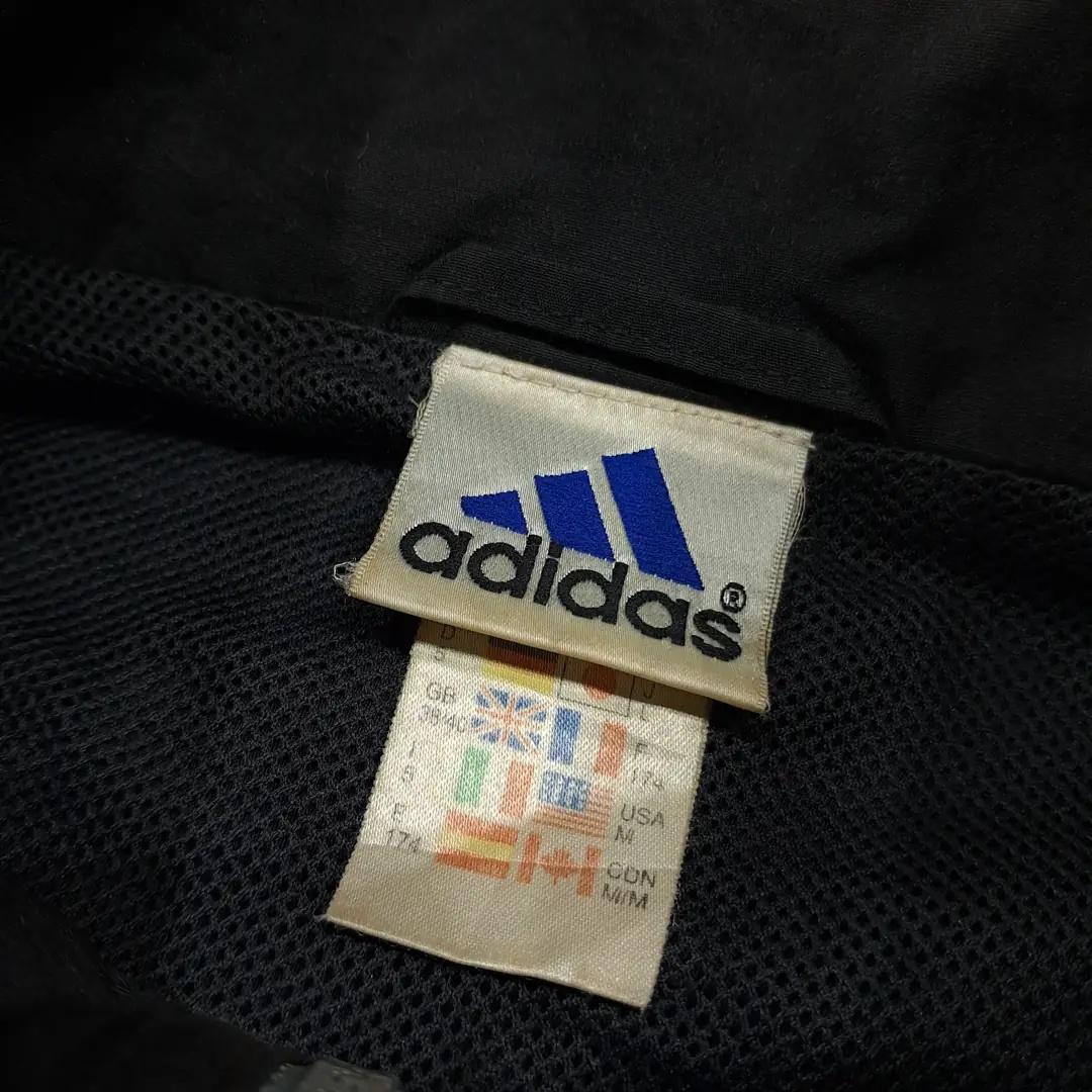 CL733 M 아디다스 90s 올드스쿨 블랙그레이 바람막이 자켓 4
