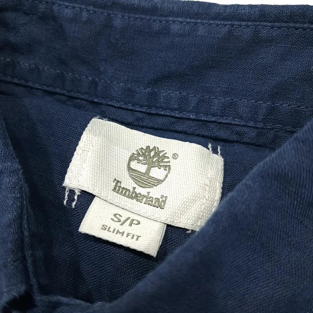 CL712 S 팀버랜드 프리미엄린넨 다크네이비 셔츠 남방 4
