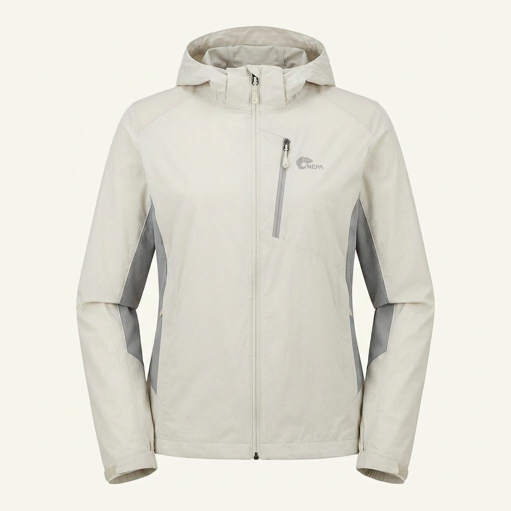 NEPA 여성100 아웃도어 화이트 자켓 M5954 1