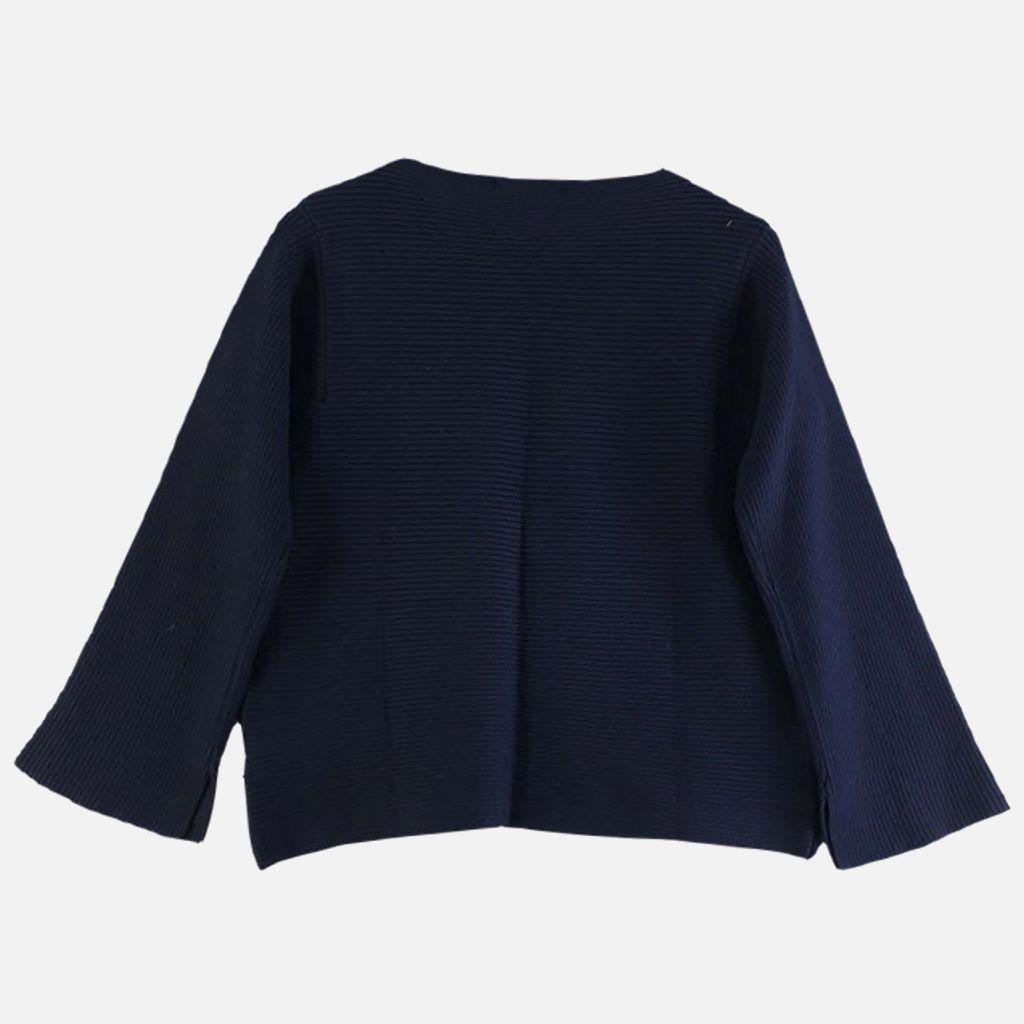 LE PITTA 여성85-160 네이비 무지 니트 M5976 3