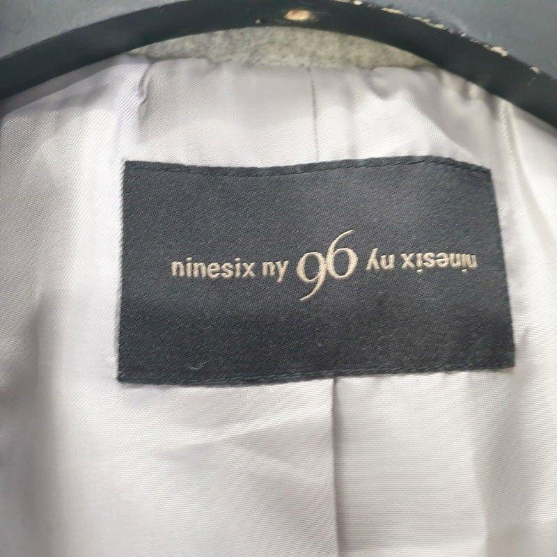 나인식스뉴욕 여성85-160 그레이 롱코트 M5981 6