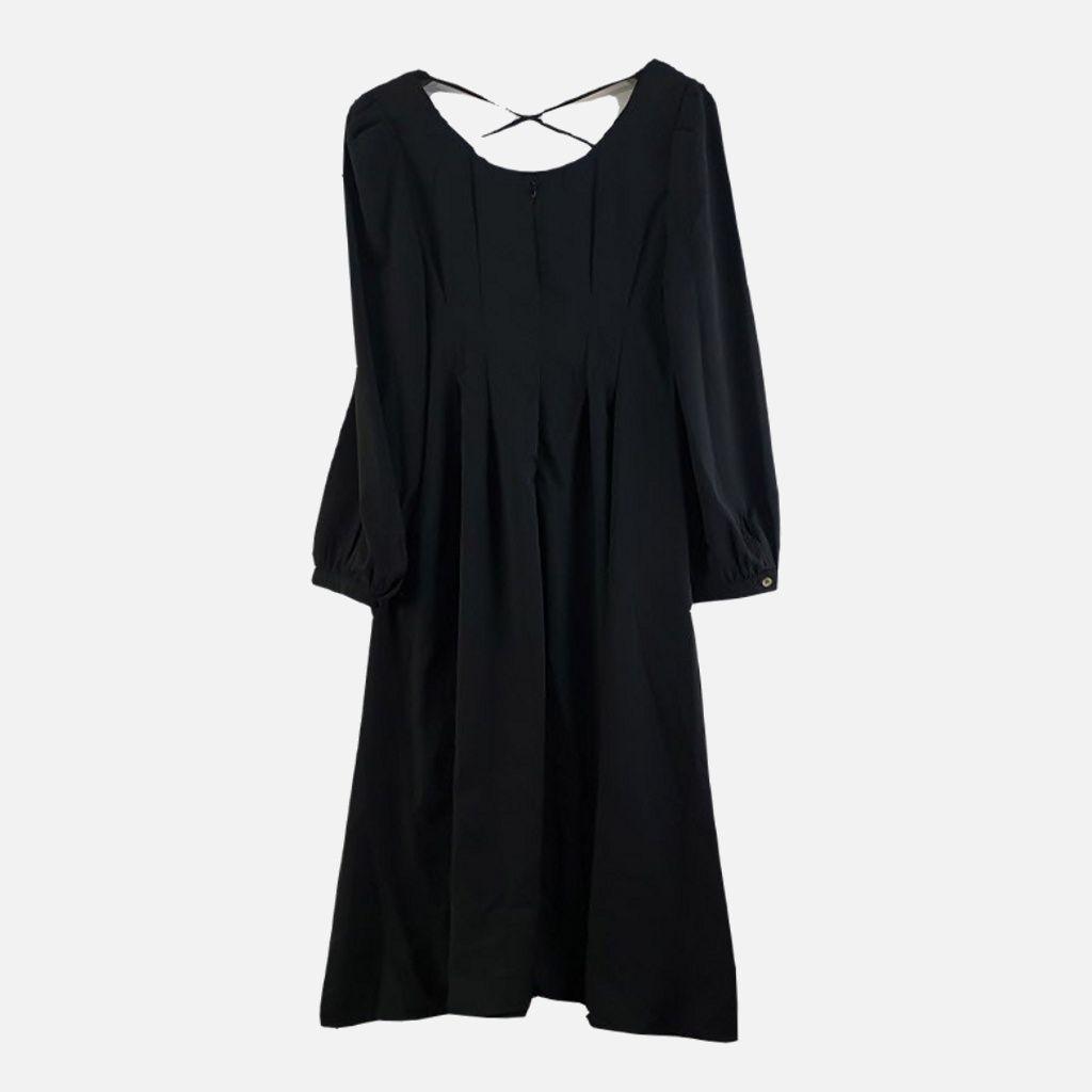 여자L 블랙 원피스 M6067 3