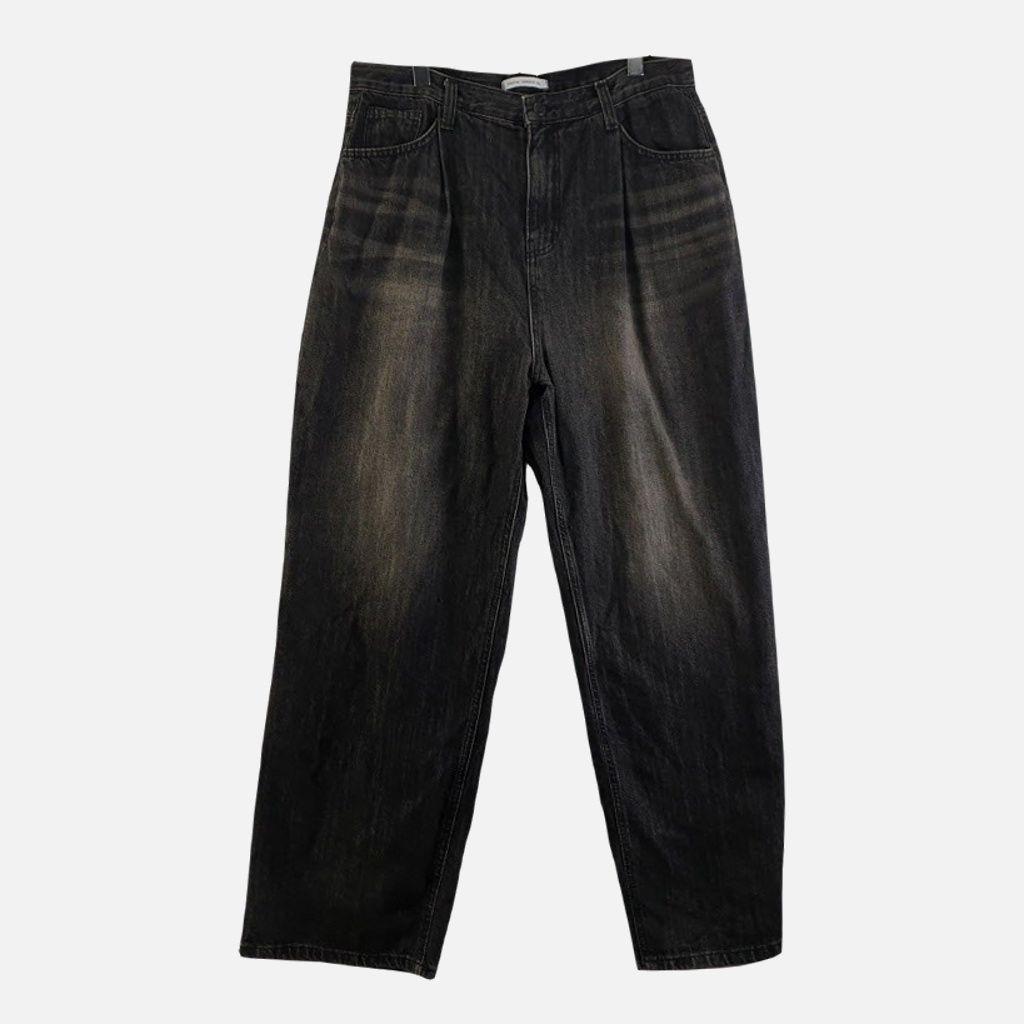 DP 남자L 블랙 워싱 청바지 M6086 2