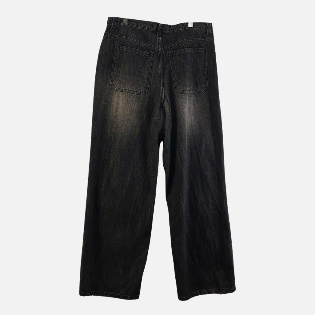 DP 남자L 블랙 워싱 청바지 M6086 3