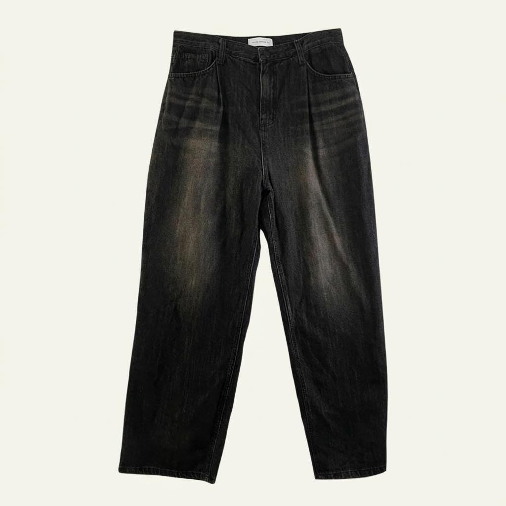 DP 남자L 블랙 워싱 청바지 M6086 1