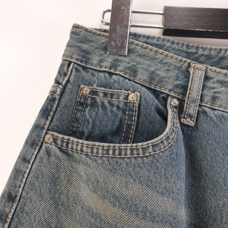 98도씨 공용L 스트레이트 청바지 M6088 5