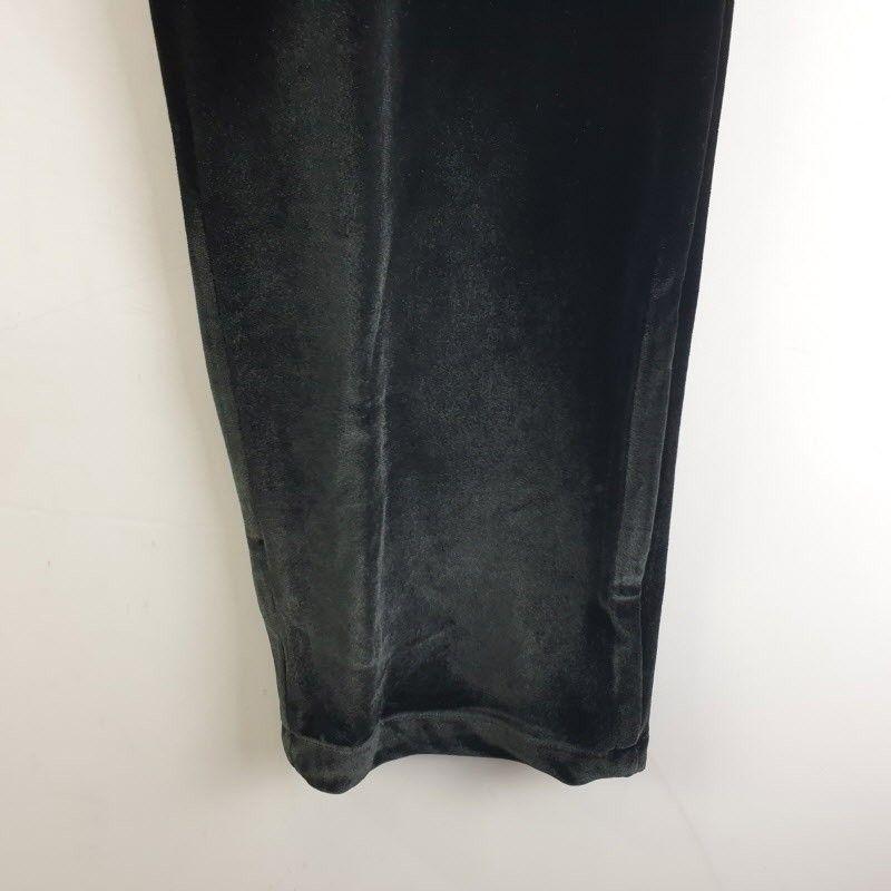 PRAIRIE 여자M 블랙 벨벳 팬츠 M6095 6