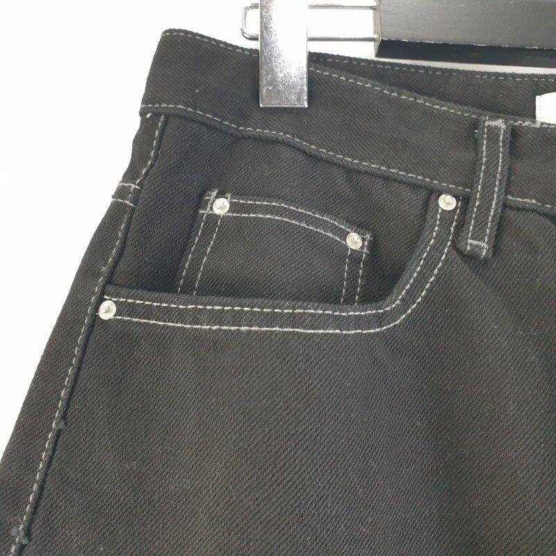 ANSWER 여자S 블랙 면 팬츠 M6098 5