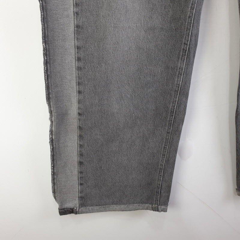남L 배색 청바지 그레이 M6280 6