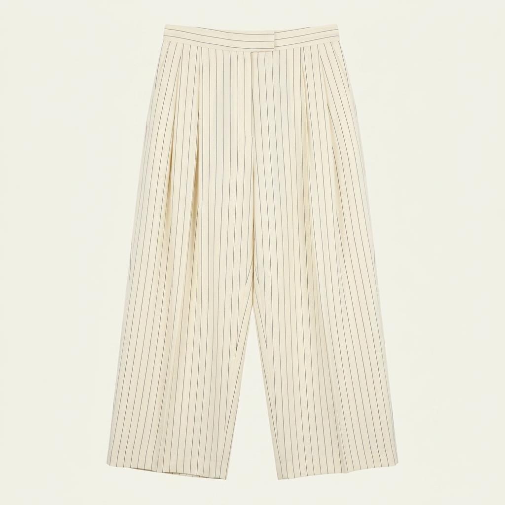 The Vrgiua stitch wide pants 스티치 클래식 와이드 팬츠 1