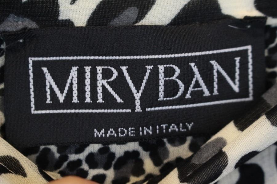 MIRYBAN 비스코스 레오파드 패턴스커트 MADE IN ITALY 9